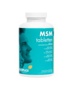 MSM tabletten 1000mg - 365 tabletten